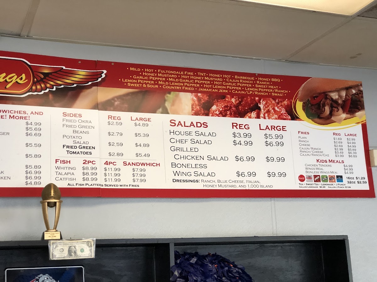 J Wings Menu - Image 5